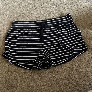 PJ salvage striped women’s shorts size medium